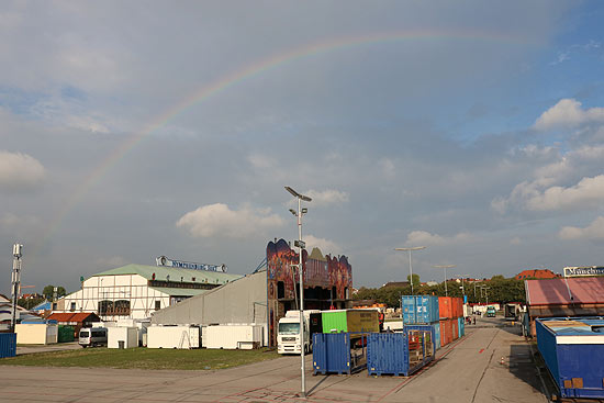 Regenbogen über der Theresienwiese am 04.09.2018 (©Foto: Martin Schmitz)